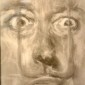 Étude portrait Salvador Dali